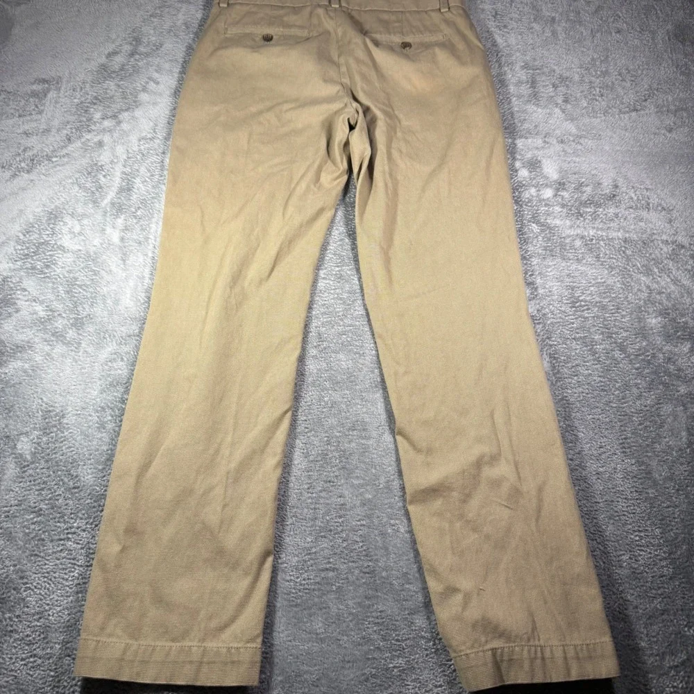 Banana Republic Aiden Fit Chinos Mens 32x32 Tan Khaki Textured Dobby Pants